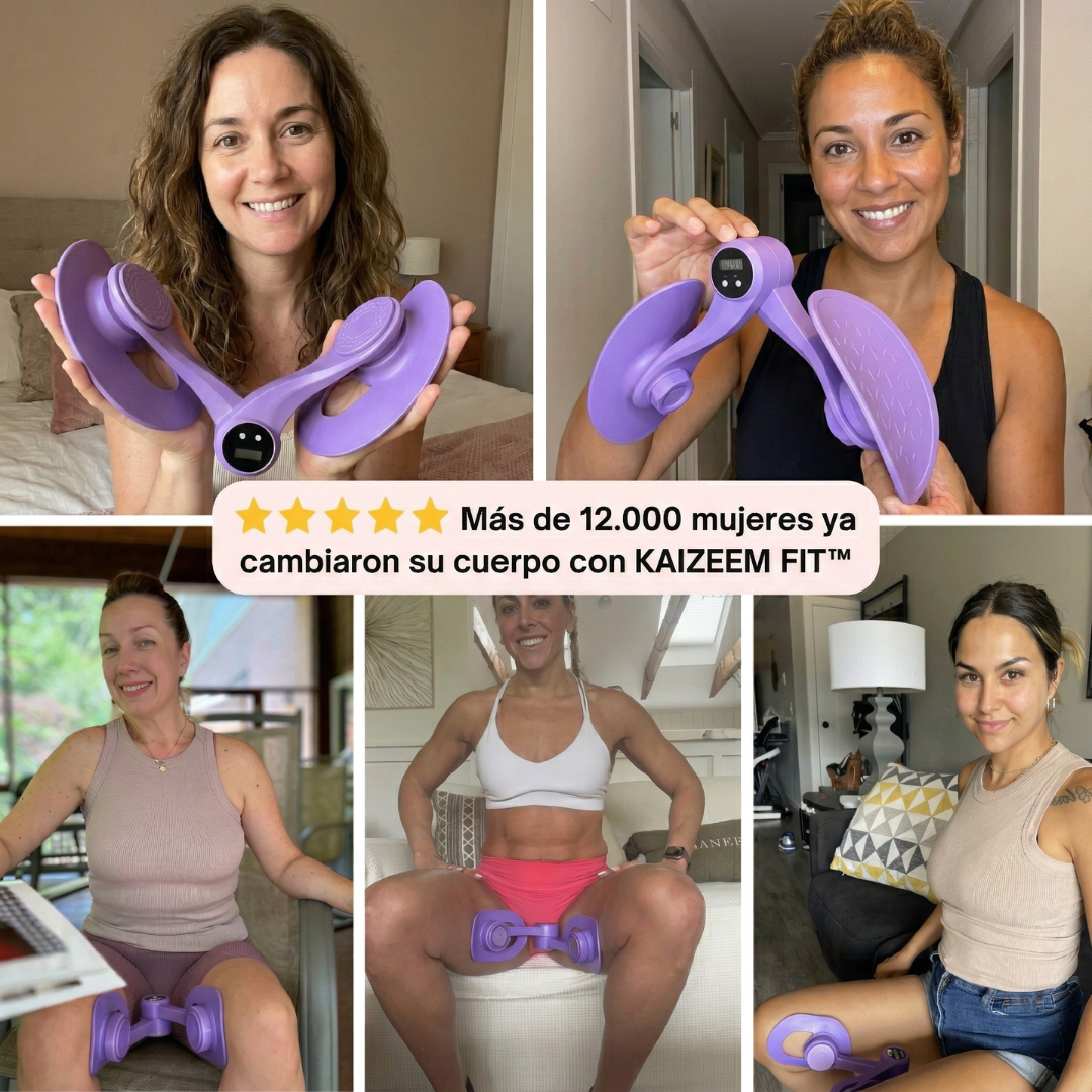 KAIZEEM FIT™ – Entrenador de Muslos y pelvis Pro 2.0