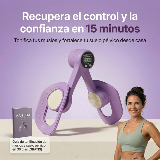 KAIZEEM FIT™ – Entrenador de Muslos y pelvis Pro 2.0