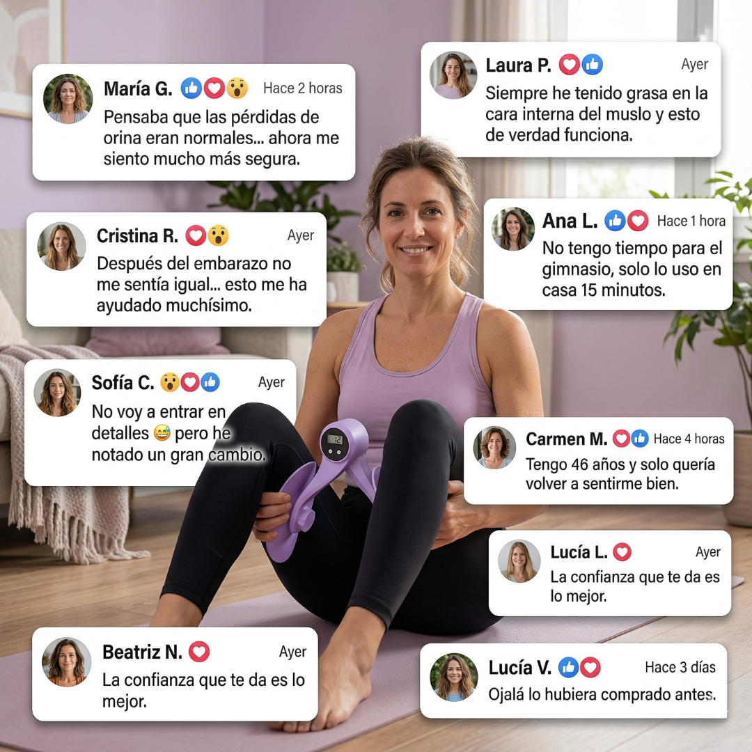 KAIZEEM FIT™ – Entrenador de Muslos y pelvis Pro 2.0