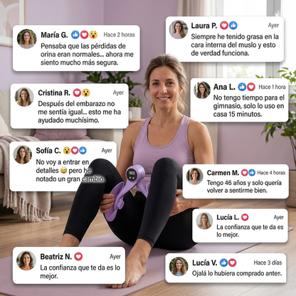 KAIZEEM FIT™ – Entrenador de Muslos y pelvis Pro 2.0