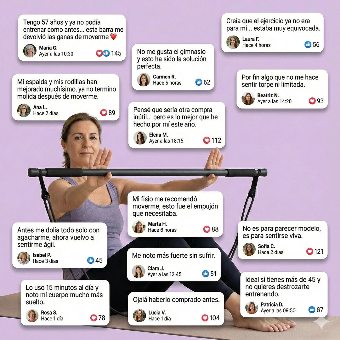 KAIZEEM™ – Barra de Pilates Pro 2.0